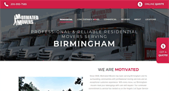 Desktop Screenshot of motivatedmoversbham.com