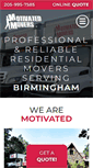 Mobile Screenshot of motivatedmoversbham.com